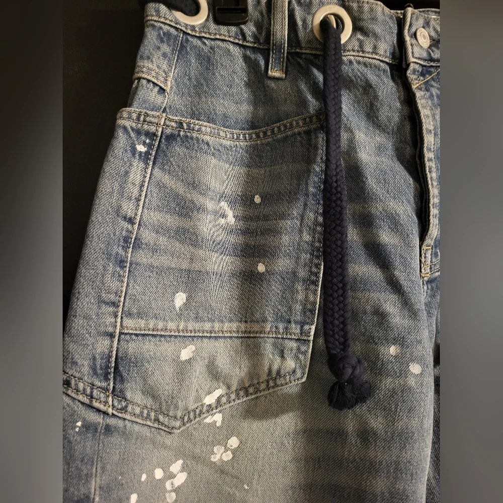 Free People We The Free Moxie Low Slung Pull On Jeans - Picture 5 of 13